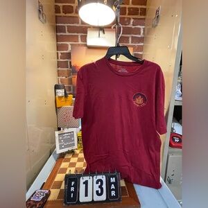 Avatar the Last Airbender Mens T-Shirt - Fire Nation Lapel Large Circle